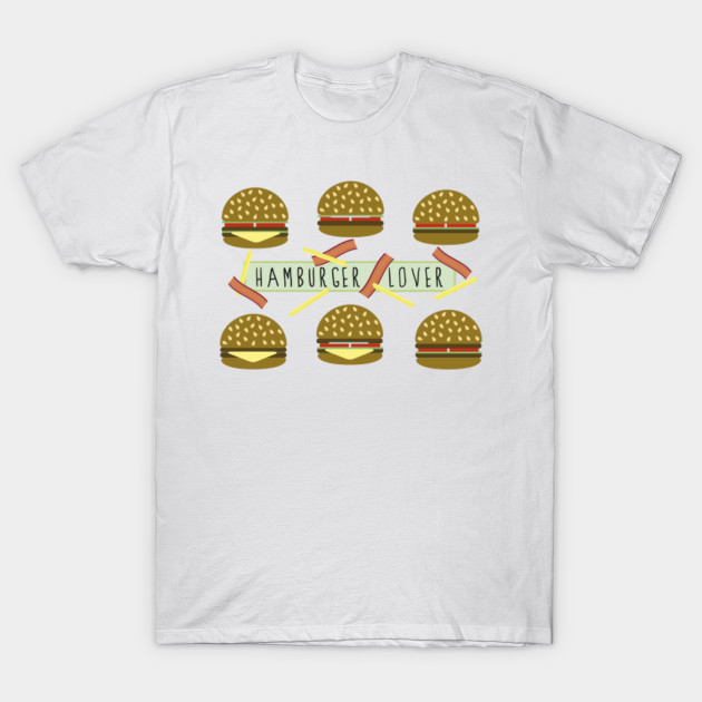 Hamburger Lover T-Shirt-TOZ